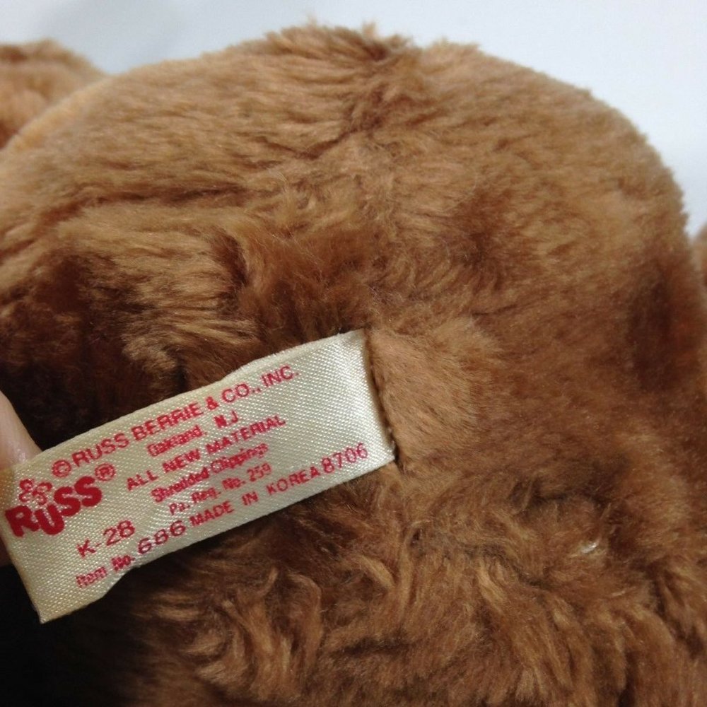 Russ Radar Plush Reindeer Holiday Toy 16in. - Picture 8 of 8